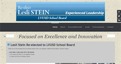 Desktop Screenshot of leslistein.com