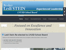 Tablet Screenshot of leslistein.com